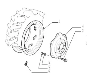5184676 - диск колесный
